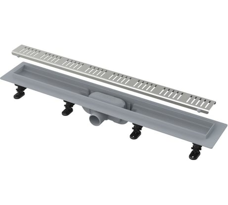 Лоток Alcadrain с гидрозатвором+механический сухой затвор APZ10-750M 00022307