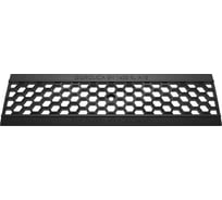 Решетка пластиковая Gidrolica Standart "соты" к лотку dn100, класс а15 504/2