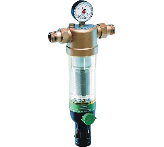 Фильтр с обратной промывкой Honeywell сетка 100, на холодную воду F76S-11/4"AA 1