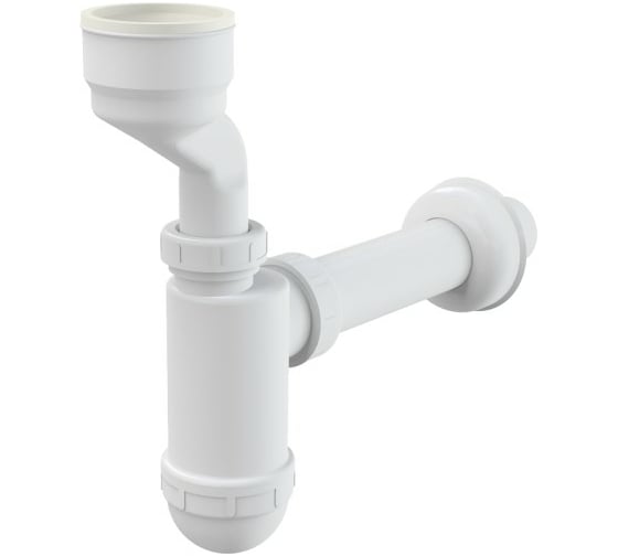 Сифон для писсуара Alcadrain бутылочный, 1 1/4"x40 мм, с прямой трубкой 40 мм A45A 00023905 1