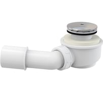 Сифон для поддона Alcadrain A471CR-50 1 1/2"x40 мм, h-58 мм, 40/50 00022246