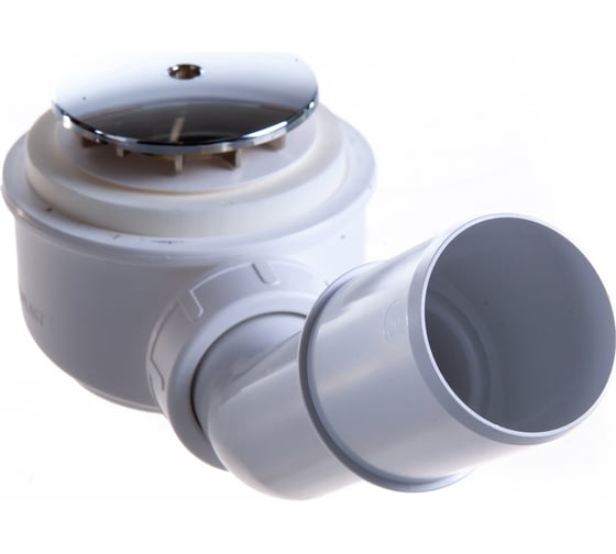 Сифон для поддона Alcadrain A471CR-50 1 1/2"x40 мм, h-58 мм, 40/50 00022246