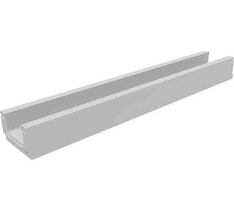 Лоток бетонный Gidrolica bgf без уклона dn100 h100 мм 11001