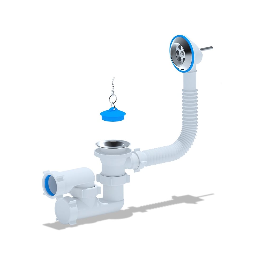 СифондляванныАНИПластрегулируемаяпробканацепочке,11/2дюймаx40мм,нержавеющаясеткаE250025-0040