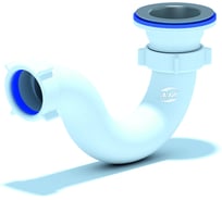 Сифон для поддона АНИ Пласт трубный, 1 1/2 дюйма x 40 мм, нержавеющая сетка E110 025-0103