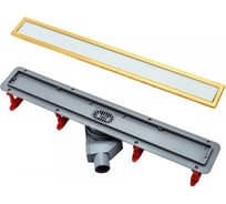 Душевой лоток Pestan Confluo Premium White Glass Line 750 Gold 13100092