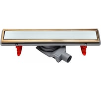 Душевой лоток Pestan Confluo Premium White Glass Line 450 Gold 13100089