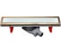 Душевой лоток Pestan Confluo Premium White Glass Line 450 Gold 13100089 1
