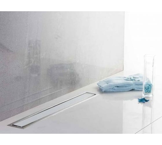 Душевой лоток Pestan Confluo Premium White Glass Line 850 13000285