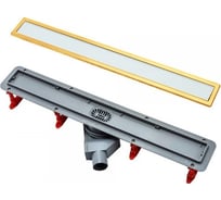 Душевой лоток Pestan  Confluo Premium White Glass Line 650 Gold 13100091