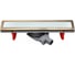 Душевой лоток Pestan Confluo Premium White Glass Line 300 Gold 13100088 3