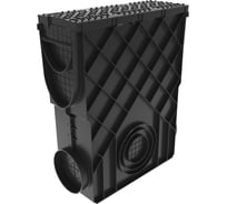 Пескоуловитель Gidrolica VS LINE DN150, пластиковый, с пластиковой решеткой В125 31502151