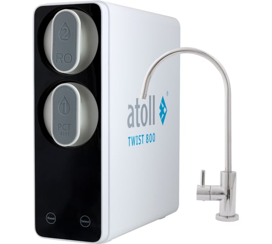 Прямоточная система обратного осмоса Atoll Twist 800 A-5800p ATEFDR122