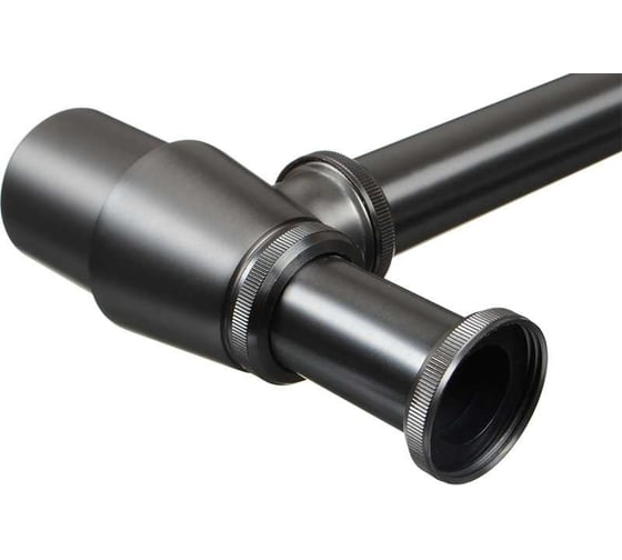 Сифон для раковины Terma без выпуска, бутылочный, латунный, armory steel Classica, 1 1/4" 10086 18838