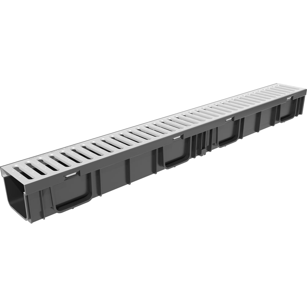 Водоотводный лоток Gidrolica A15 100х11.6х95 см, пластиковый, со ...