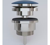 Донный клапан PLUMBERIA SELECTION Clic-Clac, блу деним UP COVER BD