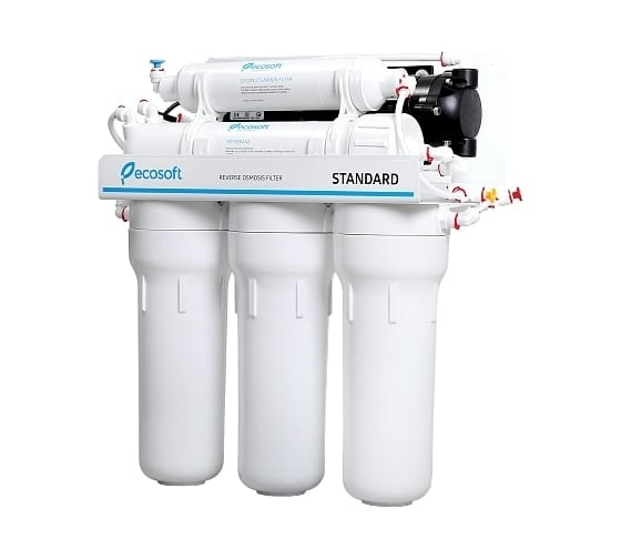 Фильтр обратного осмоса Ecosoft Standard 5-50P с помпой, MO550PECOST 1