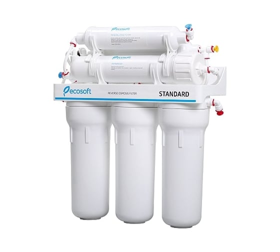 Фильтр обратного осмоса Ecosoft Standard 6-50М с минерализатором MO650MECOST