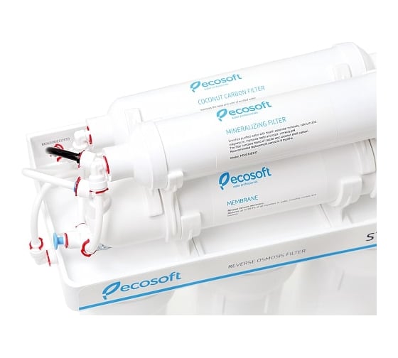 Фильтр обратного осмоса Ecosoft Standard 6-50М с минерализатором MO650MECOST