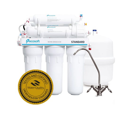 Фильтр обратного осмоса Ecosoft Standard 6-50М с минерализатором MO650MECOST