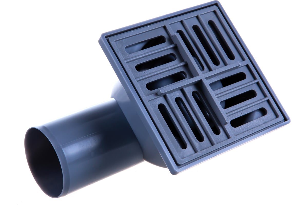 Нерегулируемый трап АНИ Пласт горизонтальный выпуск, гидро-затвор, Дн ...