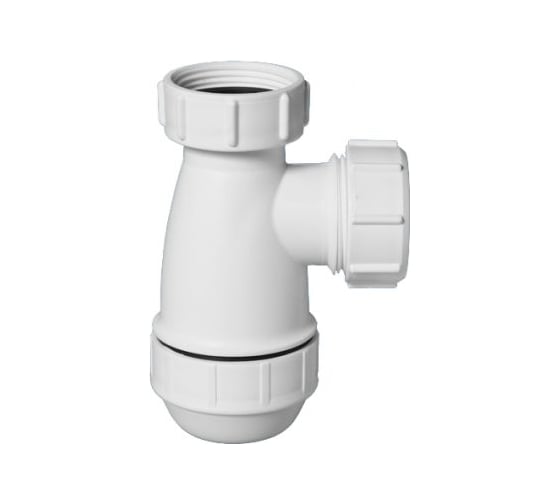 Бутылочный сифон McAlpine 1 1/4"x32 мм, без выпуска, не регулируемый по высоте MRW2-NW-MINI