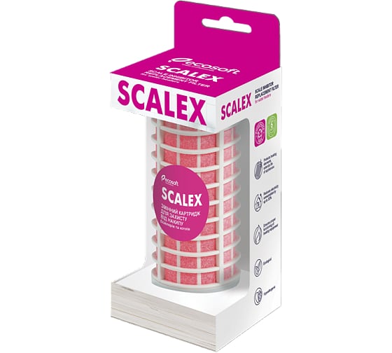 Картридж для фильтров от накипи Ecosoft SCALEX Ecozon PSE2005ECOEXP