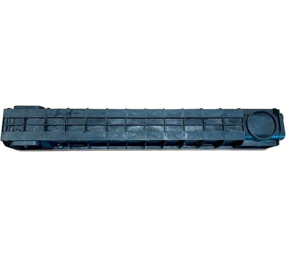 Лоток пластиковый Gidrolica Super DN100, h204 с решеткой чугунной класса D400 802109D