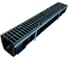 Лоток пластиковый Gidrolica Super DN100, h139 с решеткой чугунной класса D400 801109D 1