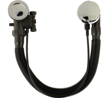 Слив-перелив для ванны Veragio SBORTIS автоматический, пластик, хром VR.SBR-8332.CR