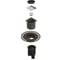 Напольный трап водосток BERGES PLATZ Antik 150х150, S-сифон, D50/105, H30/80, 48l/m 092061 3