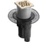Напольный трап водосток BERGES PLATZ Antik 100х100, S-сифон, D50/105, H30/80, 48l/m 092060 1