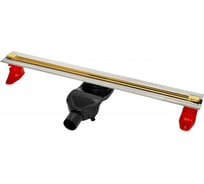Напольный желоб водосток BERGES SUPER Slim 800 S-сифон, D50, H60, боковой выпуск, 42l/m 092154