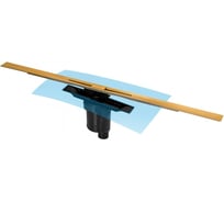 Напольный желоб водосток BERGES SIMPEL 1000 S-сифон, D50/105, H30/80, 48l/m 092013