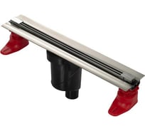 Напольный желоб водосток BERGES SUPER Slim 600 S-сифон, D50/105, H30/80, 48l/m 090052