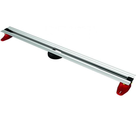 Напольный желоб водосток BERGES SUPER Slim 600 S-сифон, D50, H60, боковой выпуск, 42l/m 090152