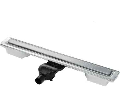 Напольный желоб водосток BERGES С1 Norma 600 S-сифон, D50, H60, боковой выпуск, 42l/m 090137