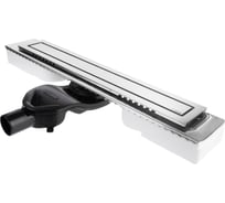 Напольный желоб водосток BERGES TOP Stark 800 S-сифон, D50, H60, боковой выпуск, 42l/m 091151