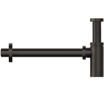 Сифон Gessi округлый, цвет Black Metal Brushed PVD 01377.707