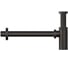 Сифон Gessi округлый, цвет Black Metal Brushed PVD 01377.707 1