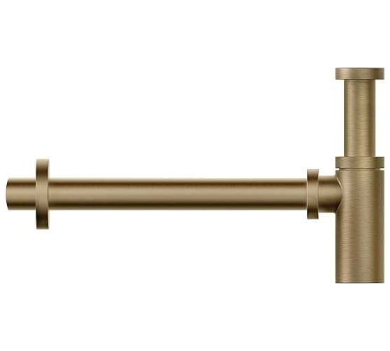 Сифон Gessi округлый, цвет Warm Bronze Brushed PVD 01377.726 1
