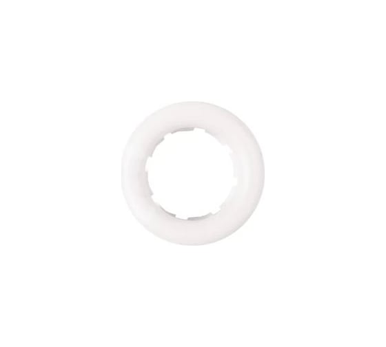 Облицовка перелива IDDIS ABS-пластик, 24.4 мм, белая, 917WT240SK