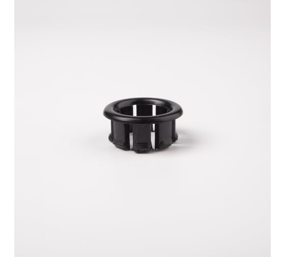 Облицовка перелива IDDIS ABS-пластик, 24.4 мм, черная, 917BL240SK
