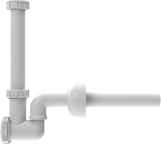 Cифон с прочисткой для биде HL DN32 HL 135/30 1