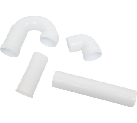 Сифон для мойки прямоточный Unicorn, переходник 40x32, отвод Ø40, резьба, без выпуска 1 1/2" (Ø 40) Y415