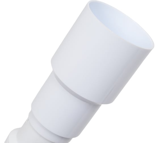 Сифон для душевого поддона Unicorn, прикручивающийся выпуск 1 1/2" (Ø 40), винт 6x40, пластиковая чашка, гибкое соединение Ø40x40/50 G22P