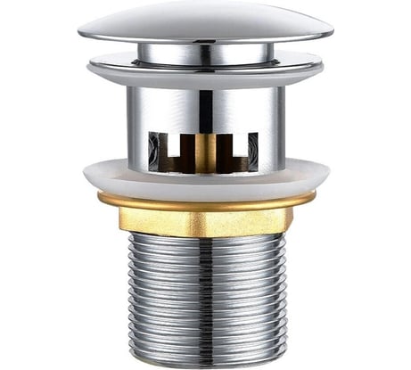 Донный клапан для раковины Elghansa с переливом 1 1/4 Click-Clack, SoftLine WBT-122