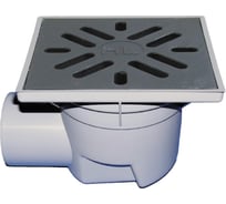 Дворовый трап с сифоном HL гориз. выпуск, макс. нагрузка 5-7 тонн 605W