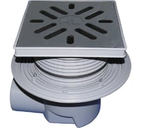 Дворовый трап с сифоном HL гориз. выпуск, макс. нагрузка 5-7 тонн HL 615W