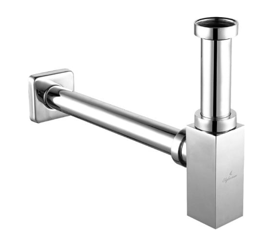 Сифон для раковины Elghansa 1-1/4, 220х345 мм, SquareLine WBT-515